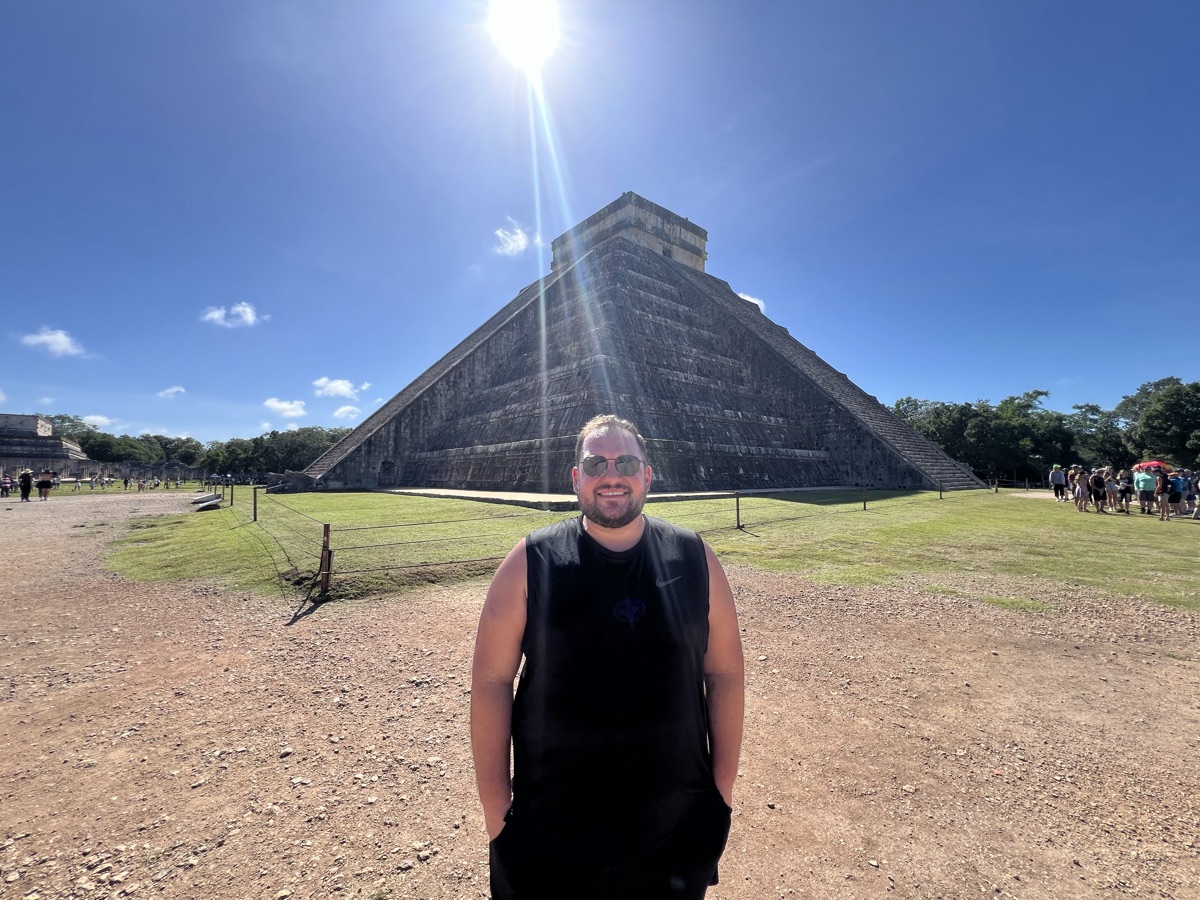 Gabis em Chichén Itzá, México